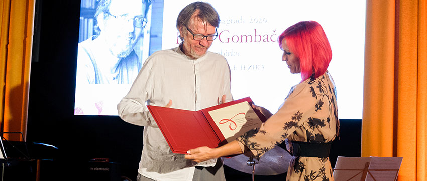 Lavreat 2020 Borut Gombač foto Boštjan Čadej