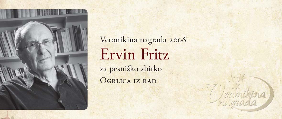 Veronikina nagrada 2006 Ervin Fritz