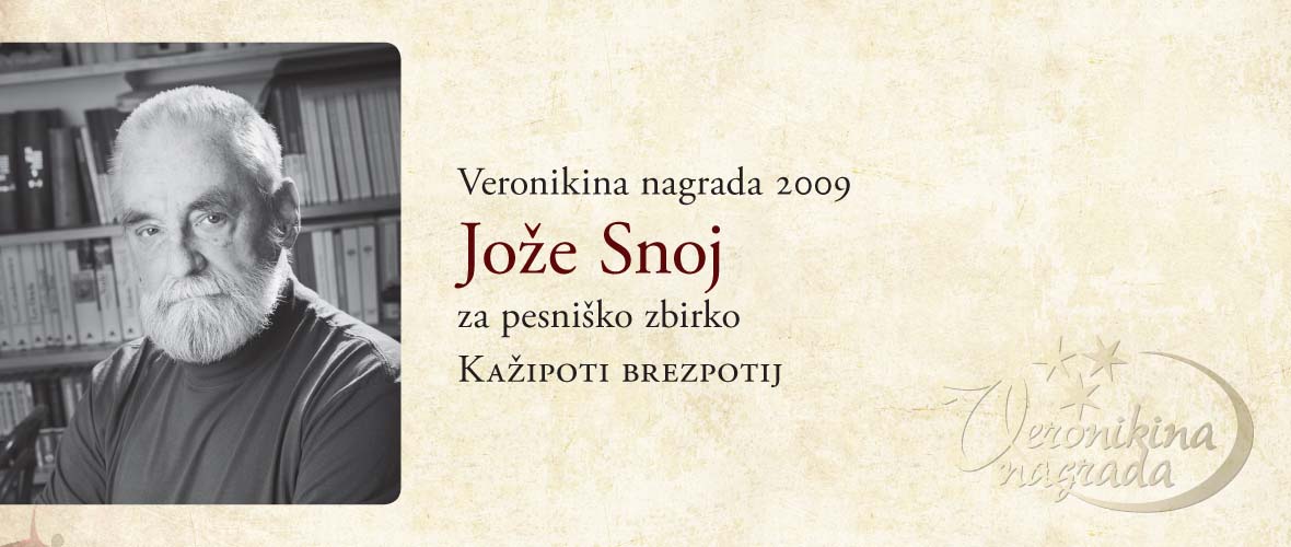 Veronikina nagrada 2009 Joze Snoj