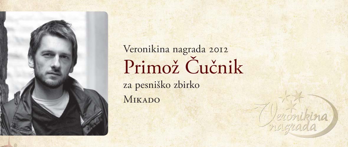 Veronikina nagrada 2012 Primoz Cucnik