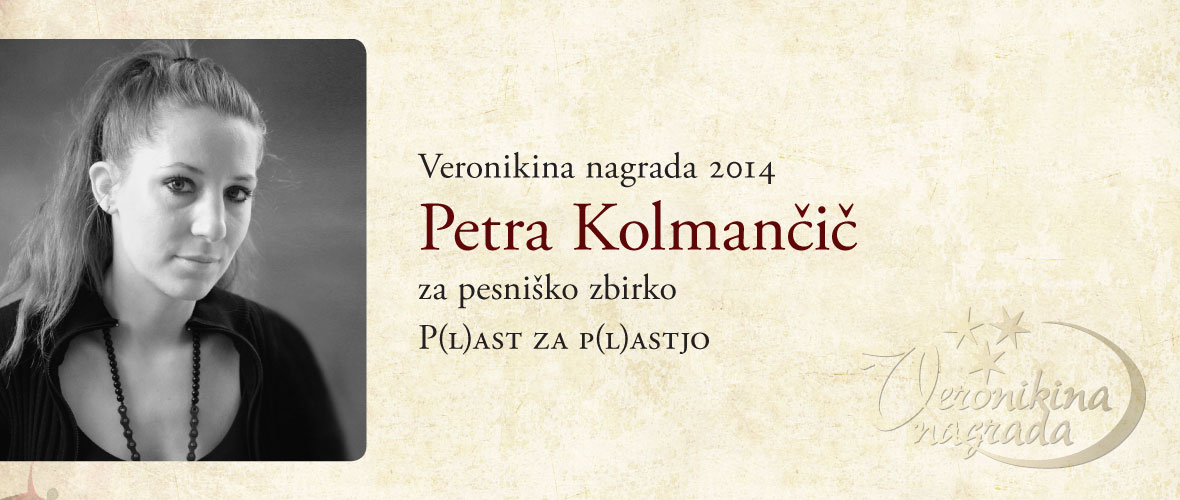 Veronikina nagrada 2014 Petra Kolmančič