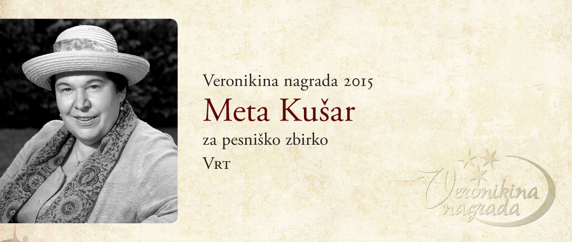Veronikina nagrada 2015 Meta Kušar