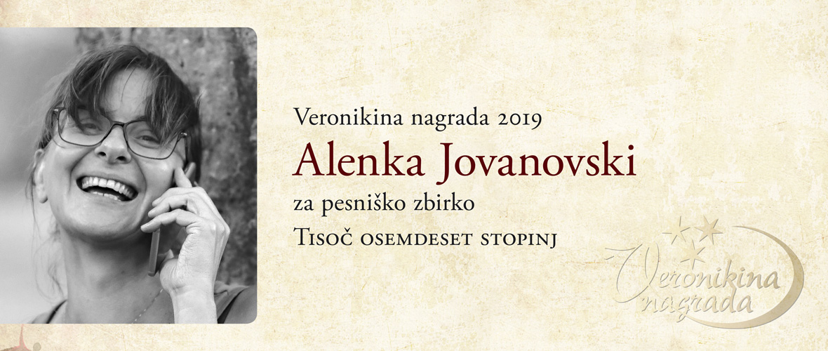 Veronikina nagrada 2019 Alenka Jovanovski