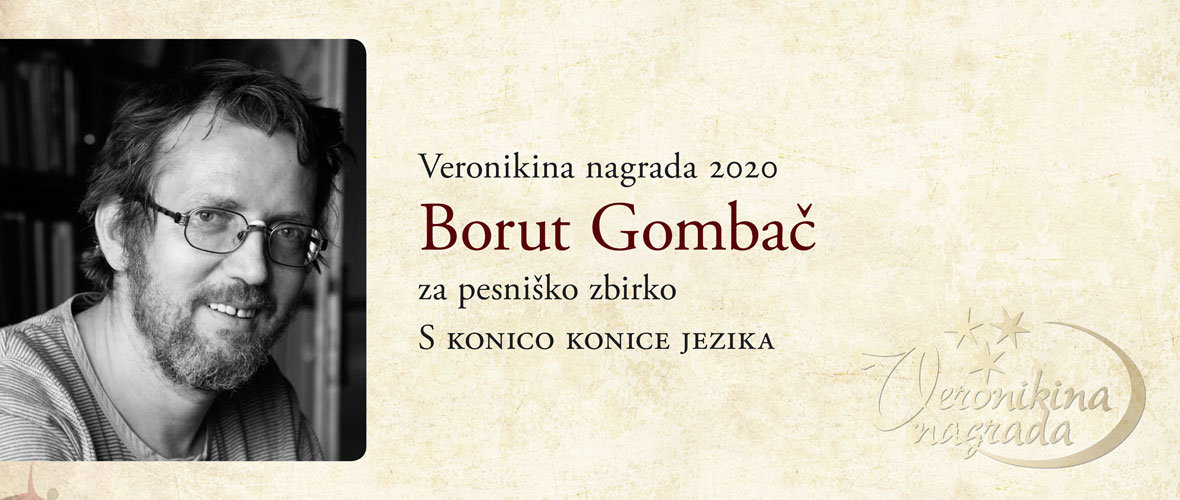 Veronikina nagrada 2020 Borut Gombač