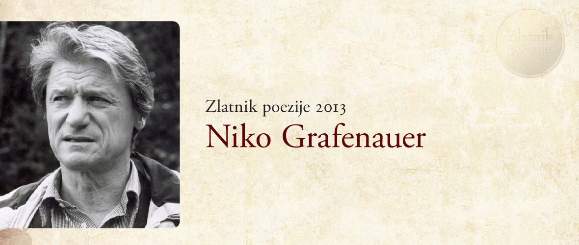 Zlatnik poezije 2013 Niko Grafenauer
