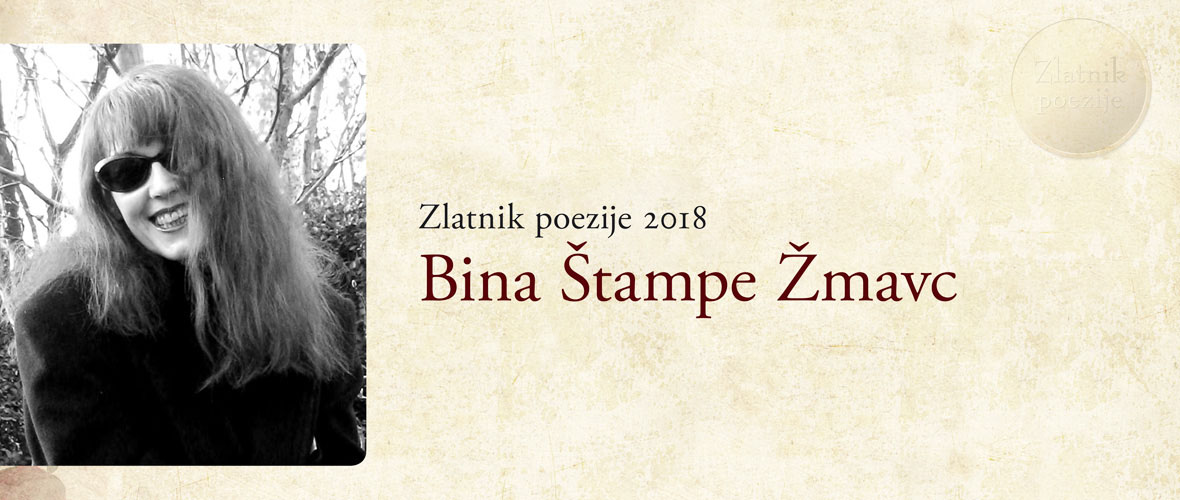 Zlatnik poezije 2018 Bina Štampe Žmavc