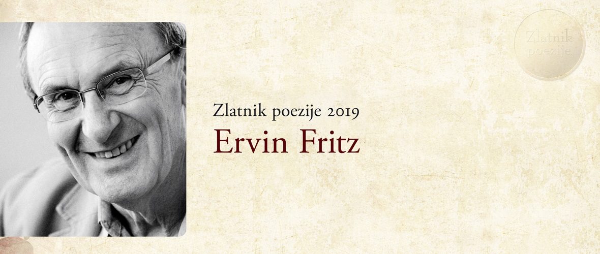 Zlatnik poezije 2019 Ervin Fritz